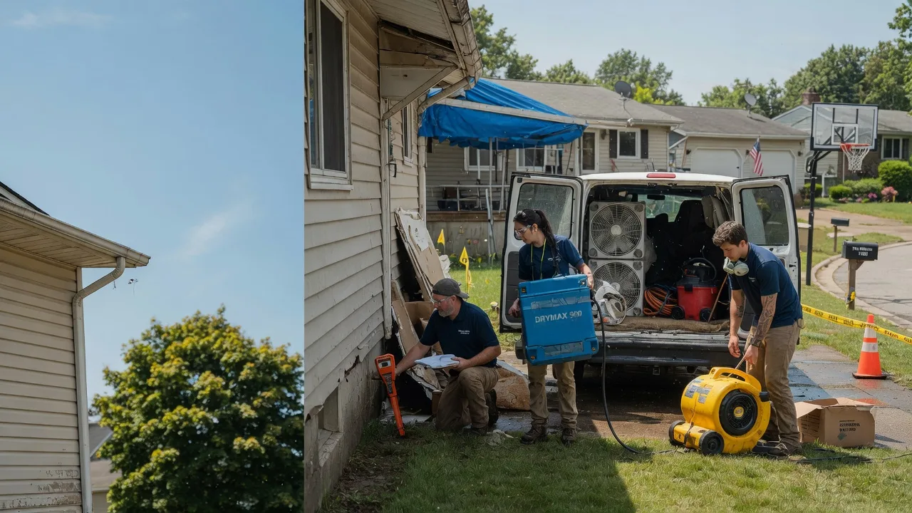 Ceiling Leak Cleanup in West Branch, MI near me