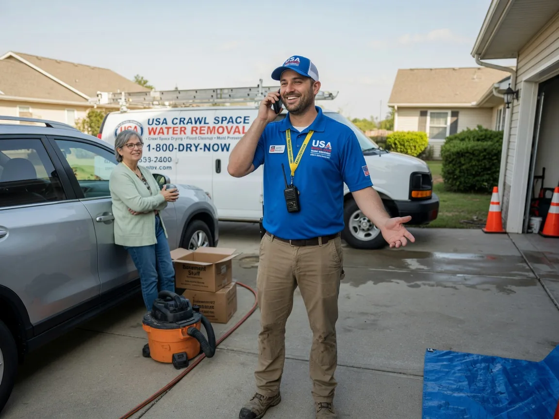 Crawl Space Water Removal West Branch, MI FAQs
